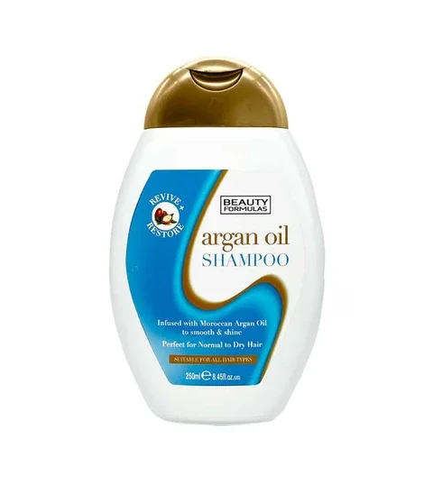 BEAUTY FORMULAS ARGAN OIL SHAMPOO250ml