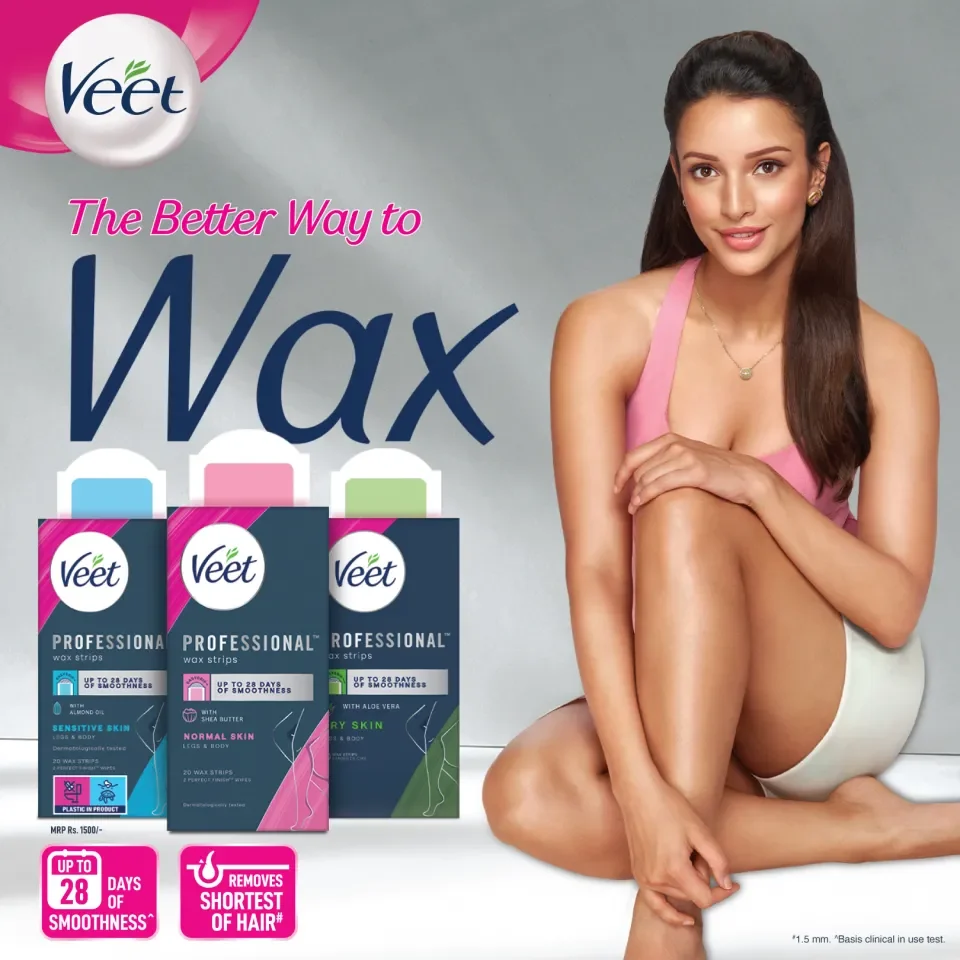 VEET WAX STRIPS ALOE VERA