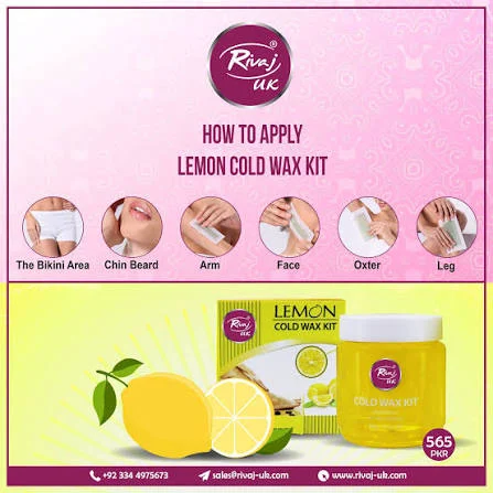 RIVAJ LEMON COLD WAX KIT380g