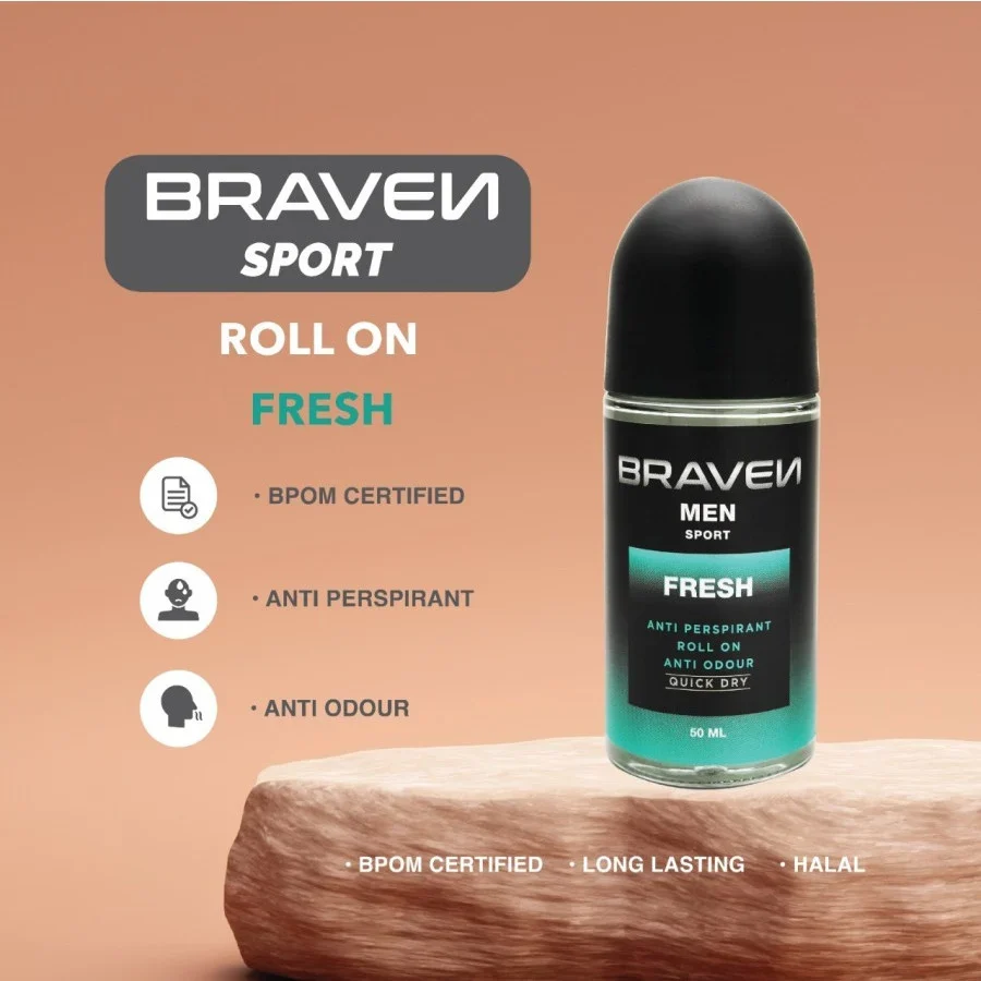 BRAVEN FRESH R/ON50ML