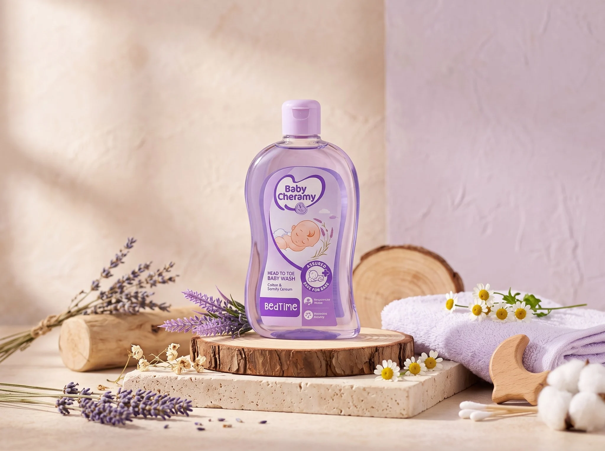 BABY CHERAMY WASH LAVENDER 98ML