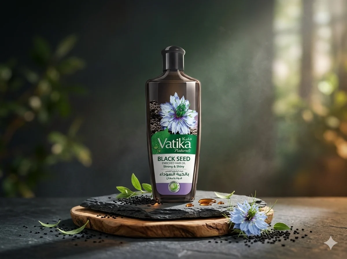 VATIKA BLACKSHEED HAIR OIL200ML