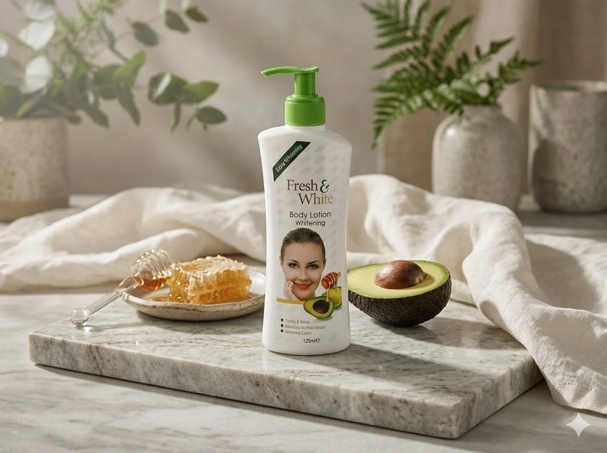 FRESH&WHITE BODY LOTION280ML