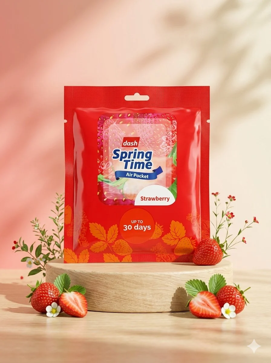 DASH STRAWBERRY AIR PKT10g