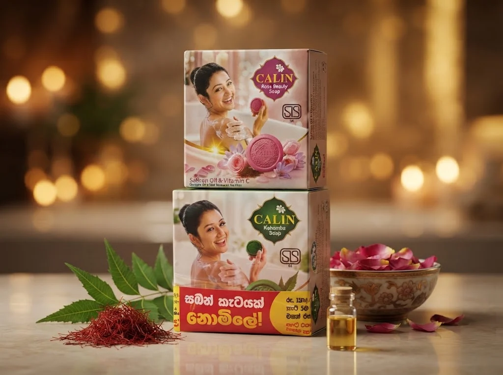 CALIN ROSE SOAP 5IN1 SAVE 130/-